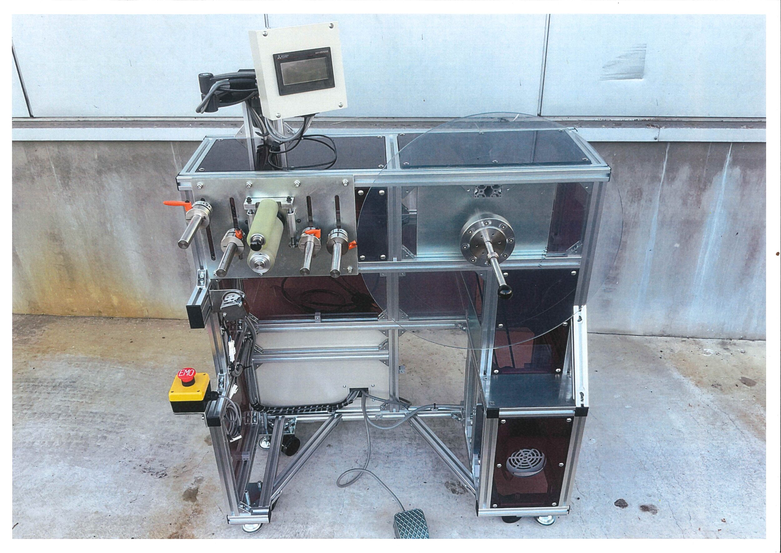 ボックス巻取機